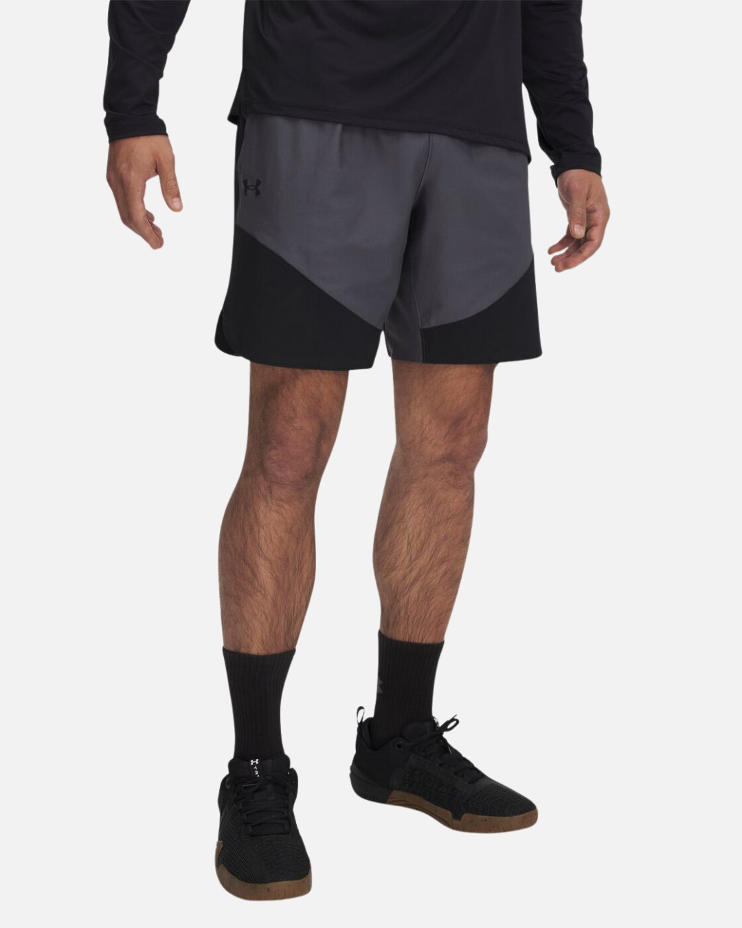 Short Under Armour Vanish Elite Hybrid - Noir/Gris