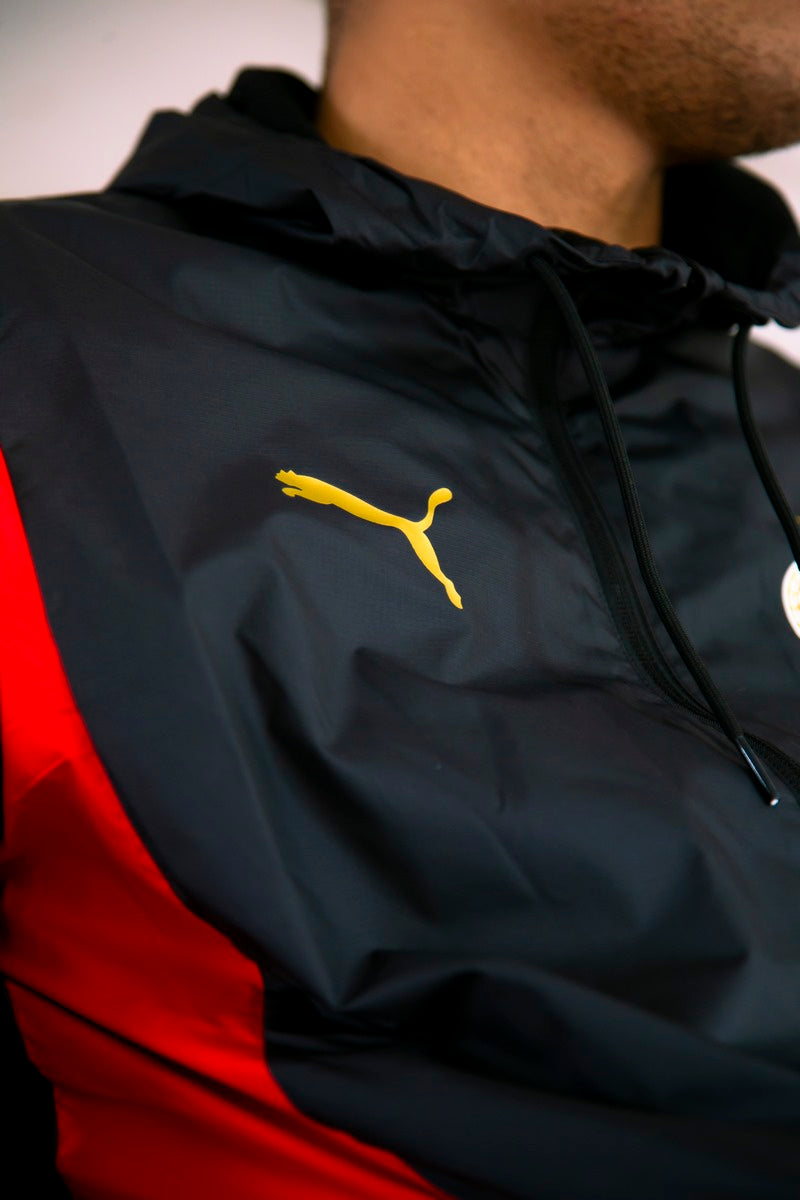 Veste de survêtement PSV Eindhoven - Noir/Rouge