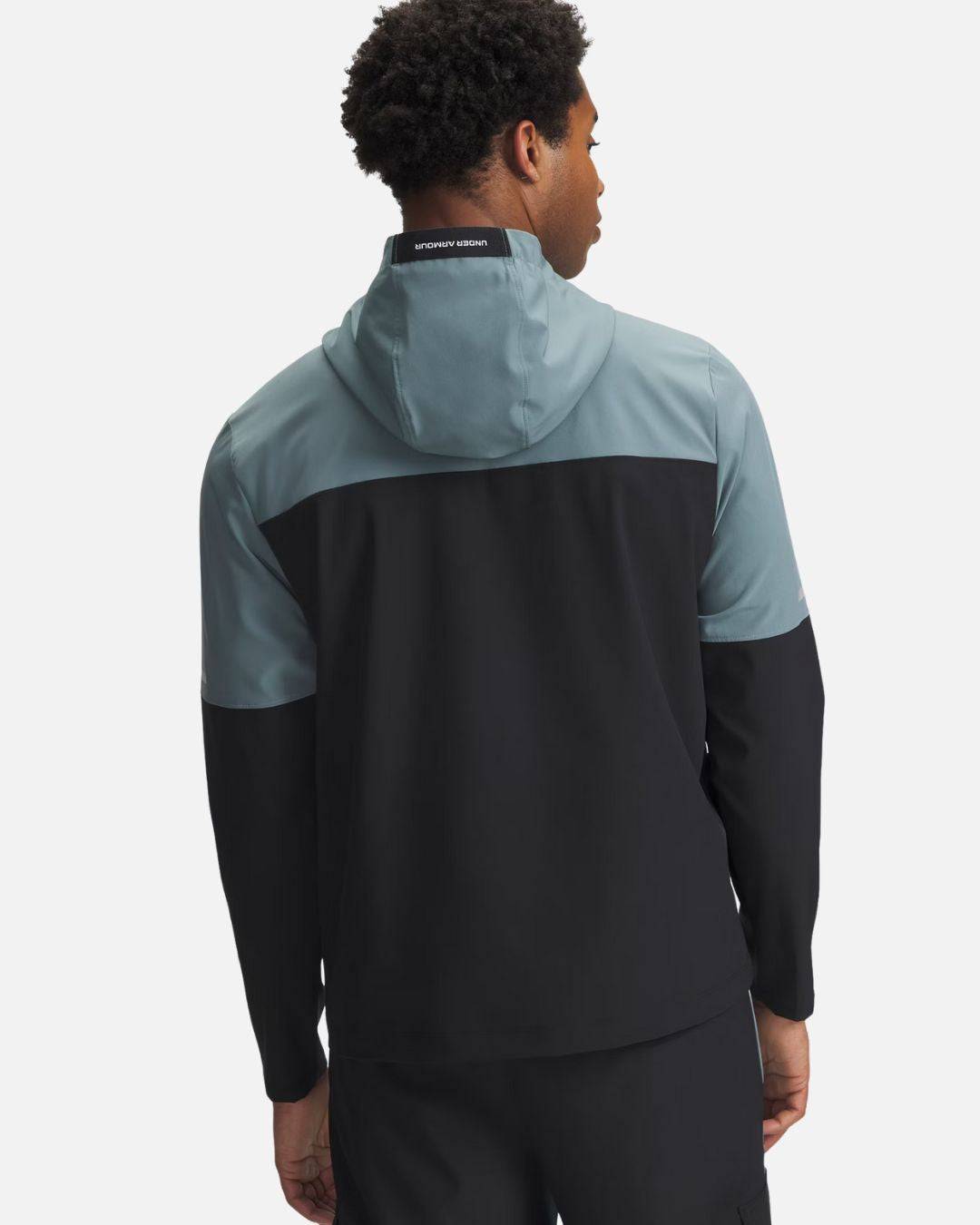 Veste de survêtement Under Armour Running Tech Utility Woven - Noir/Vert