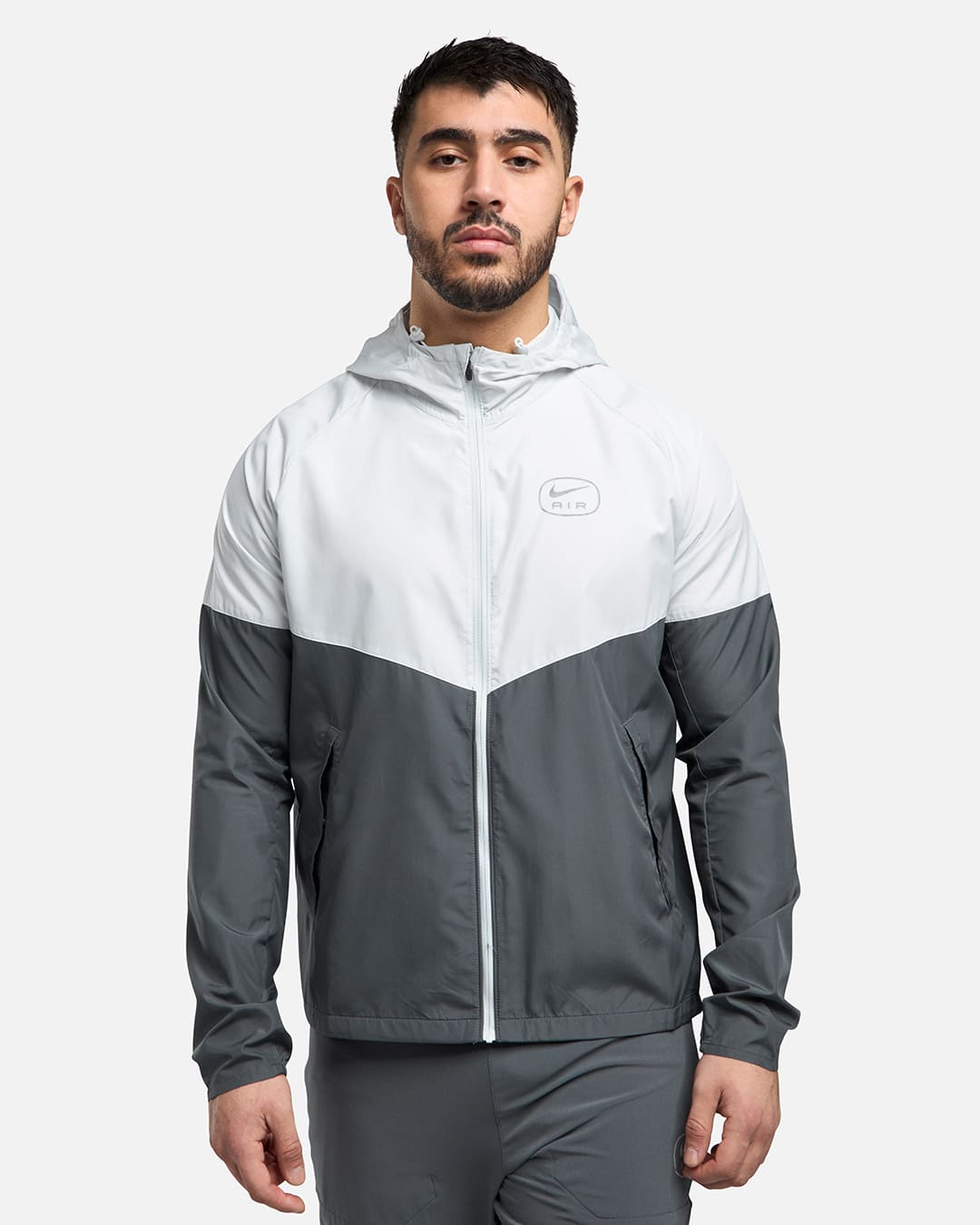 Veste Nike Running Air - Blanc/Gris/Bleu