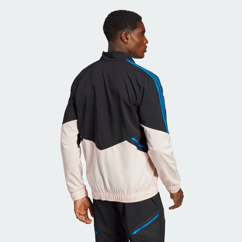 Veste de présentation Manchester United - Noir/Bleu/Beige